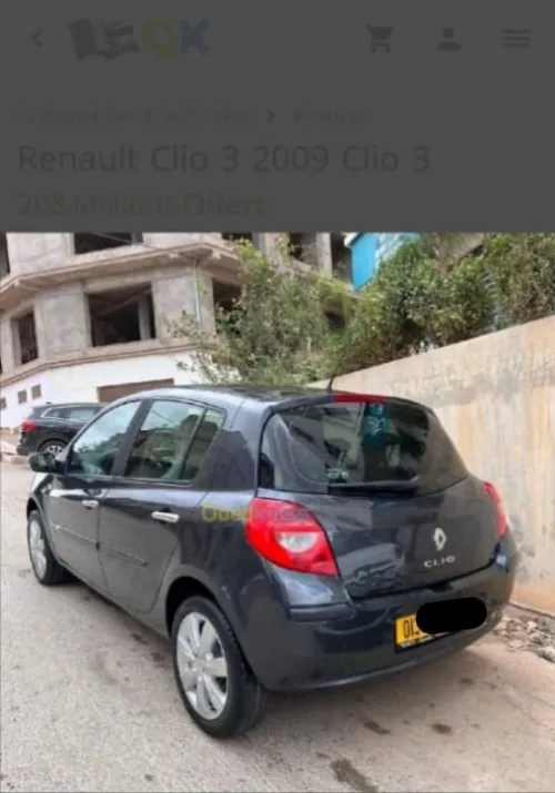 Renault Clio 3 2009 Exception
