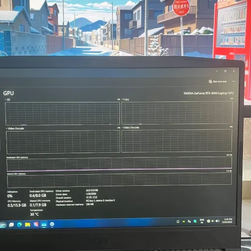 Msi crosshair 15 RTX 4060