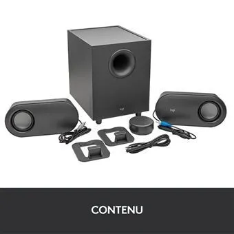 Speaker Logitech Z407 Bluetooth 80W subwoofer