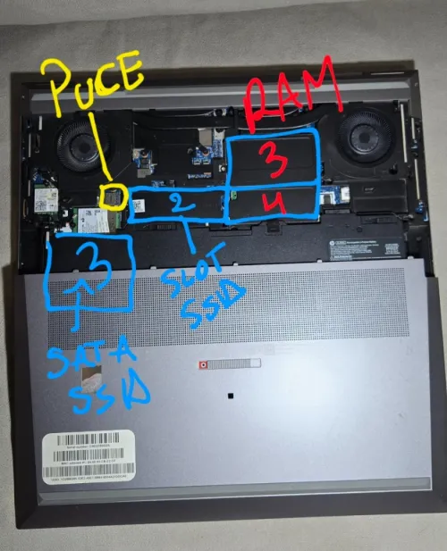HP Zbook fury workstation i7 11850h rtx a2000 1tb 32gb