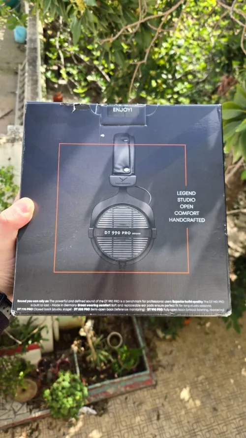 Beyerdynamic DT 990 Pro Casque Studio Ouvert Haute Fidélité (Mixing & Monitoring Pro) 250ohm
