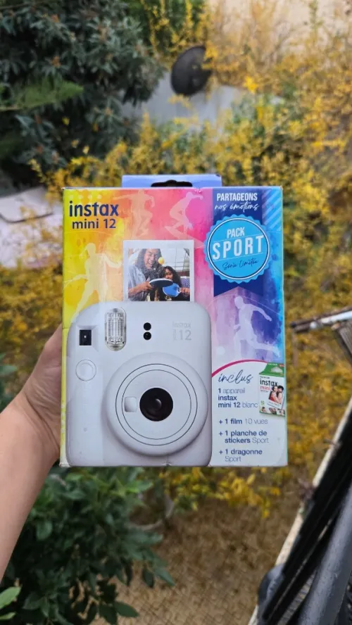 Fujifilm Instax Mini 12  Pack Sport (Édition Limitée)