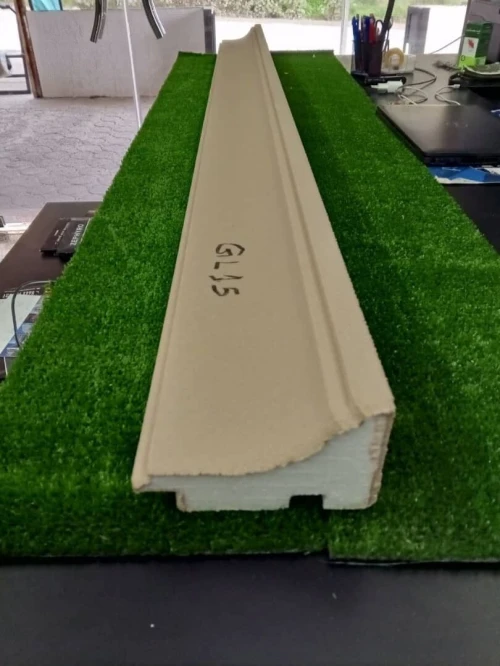 Facade en polystyrene