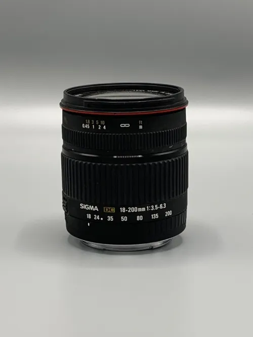 Canon 50D avec objectif sigma 18-200