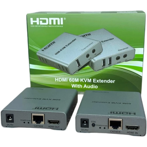 Extender HDMI KVM 60M