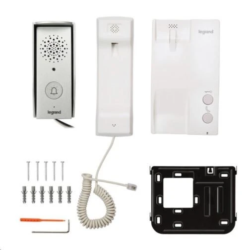 INTERPHONE kit AUDIO COMPLET 4 FILS le grand Ref : 369500
