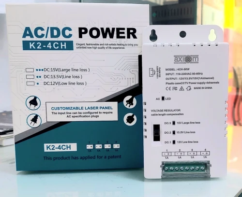 Bloc Alimentation 4 Port CCTV