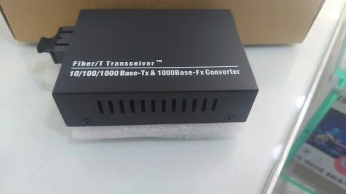 Convertisseur Media Optique Fibre Optique Mono mode 10/100/1000