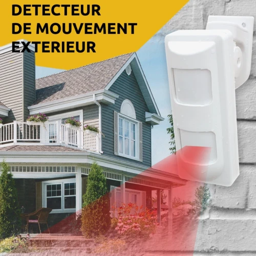 Détecteur de Mouvement Extérieur