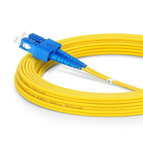 Jarretière fibre optique SC/SC APC SIMPLEX Différant Diamètre  ( 5m à 30m)