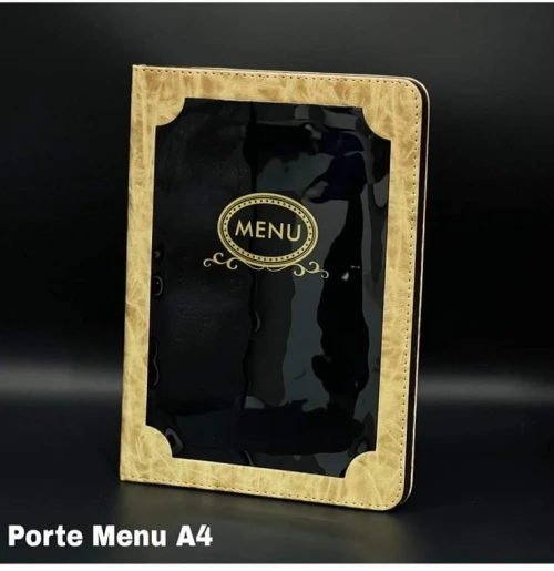 Porte menu et addition 