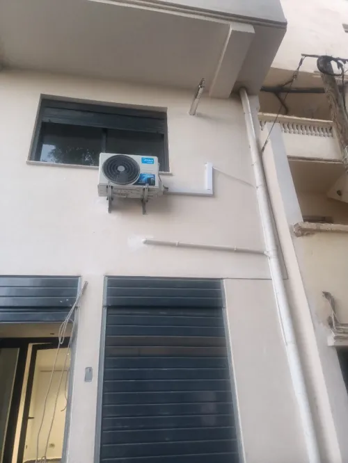 Instalation climatiseur (montage climatiseur) avec pompe à vide (facture)  
