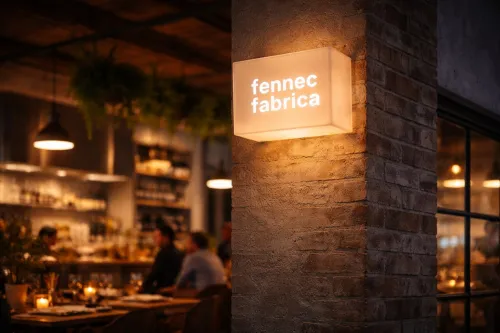 Enseigne Lumineuse Personnalisée  Bureau, Hôtel, Banque, Open Space LightBox LED