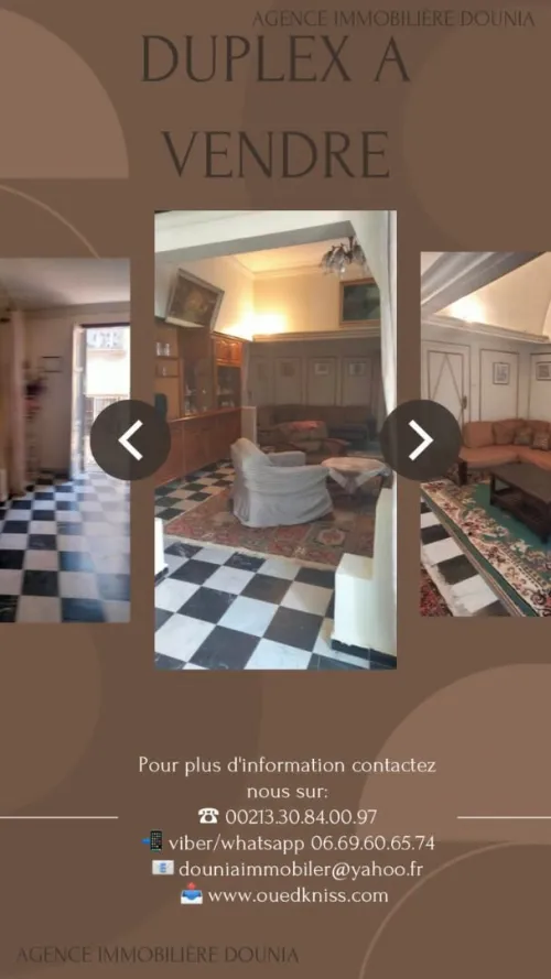 Vente Duplex F6 Skikda Skikda