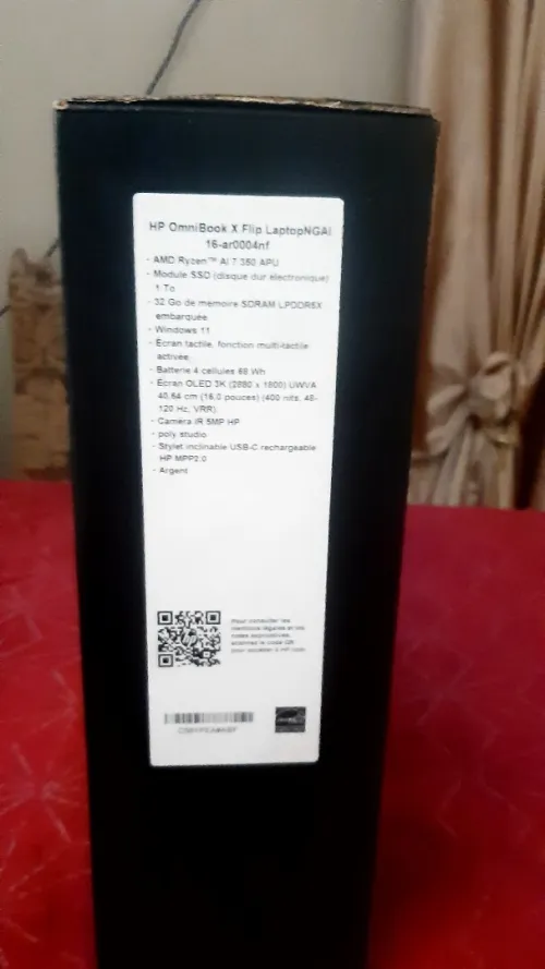 HP Omnibook X Flip laptopNGAI 16-ar0004nf