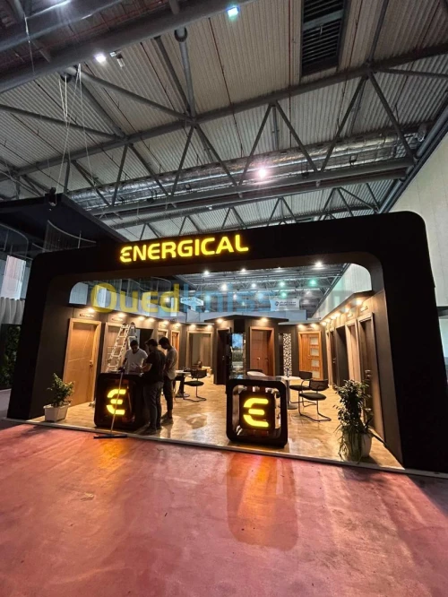 Amenagement des stands