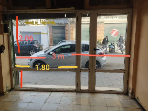 Vitrine aluminium 
