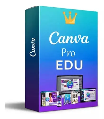 كانفا برو تعليمي حسابين مدى الحياة