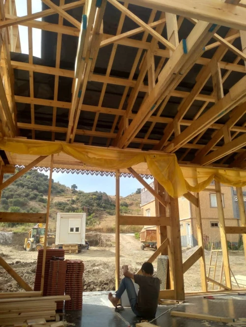 Construction chalet en bois