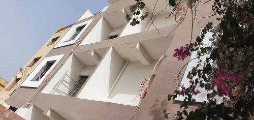 Monocouche façade