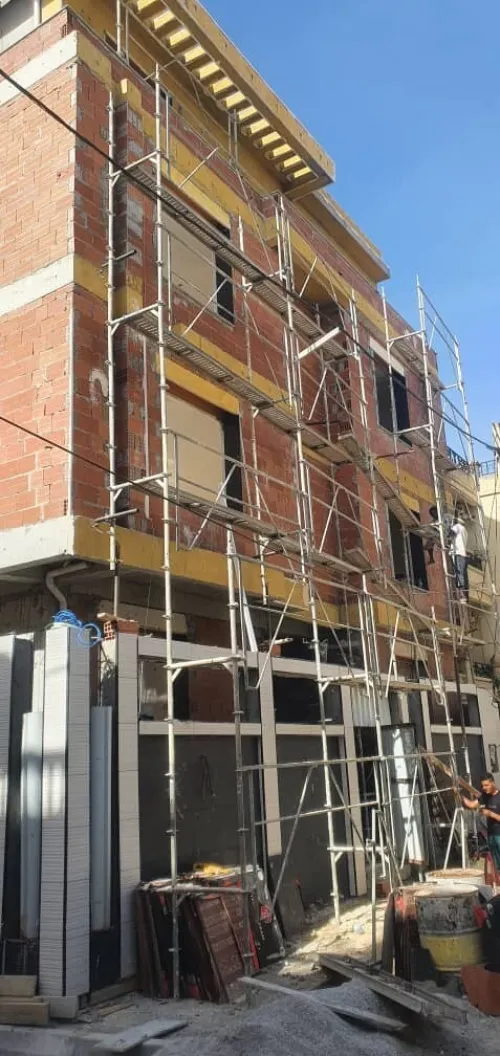 Monocouche décoration façade