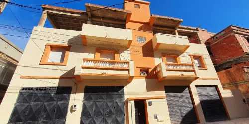 Décoration façade Monocouche