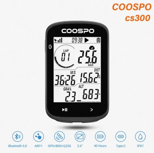vélo compteur GPS - عداد سرعة دراجة هوائية قمر-صناعي