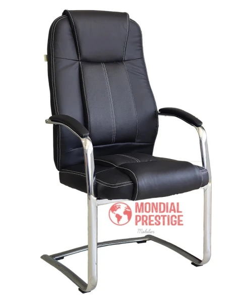 Chaise Visiteur V76C en Simili Cuir