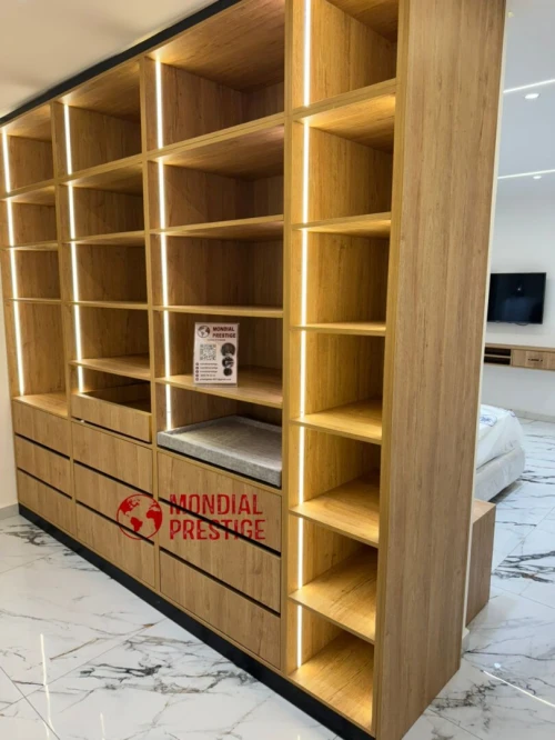Dressing Moderne En Bois sur mesure 