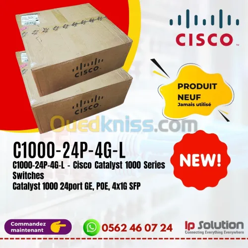 CISCO Switch C1000-24P-4G-L - Cisco Catalyst 1000 Series Switches