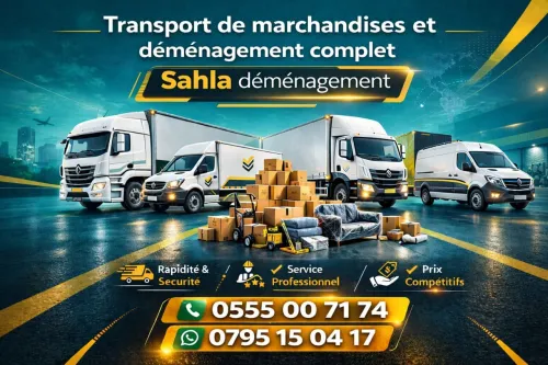 ترحيل الاثاث déménagement de