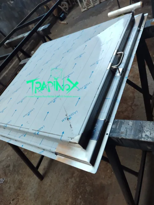 Trappe en inox 