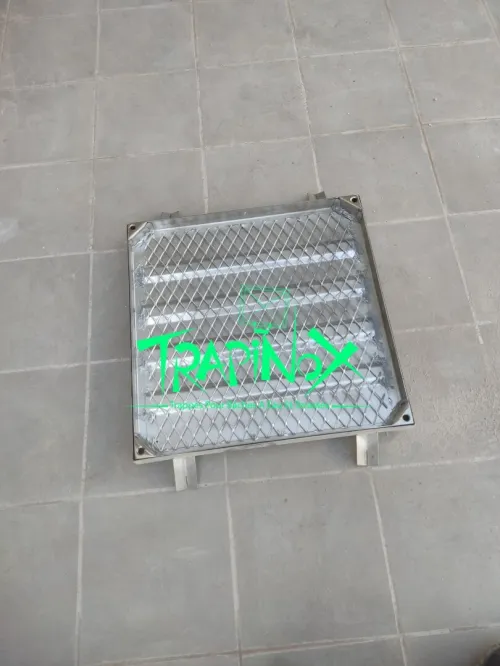 Trappe en inox 
