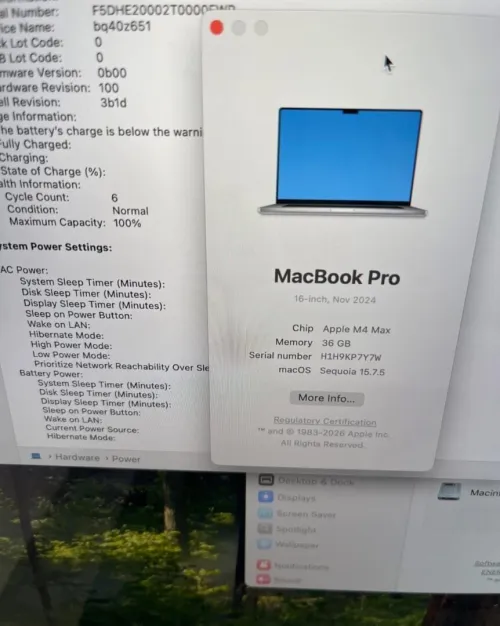 MACBOOK PRO M4 MAX 16 POUCES 36/1T MDM