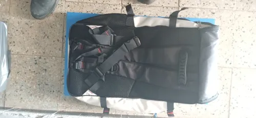 Sac à dos ENOSHI 50L USB  مثالي للسفر باقي غير زوج  Blanc B noir et  Gris