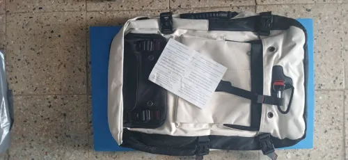 Sac à dos ENOSHI 50L USB  مثالي للسفر باقي غير زوج  Blanc B noir et  Gris