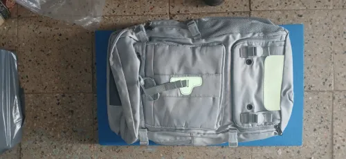 Sac à dos ENOSHI 50L USB  مثالي للسفر باقي غير زوج  Blanc B noir et  Gris