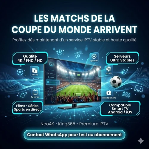 Fatigué des IPTV qui coupent pendant les matchs ? Passez à un service premium maintenant !