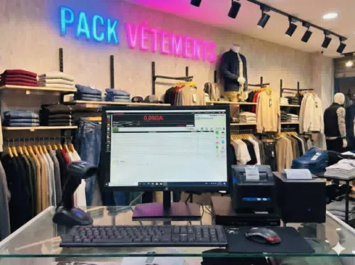 Pack magasin de vêtements et chaussures