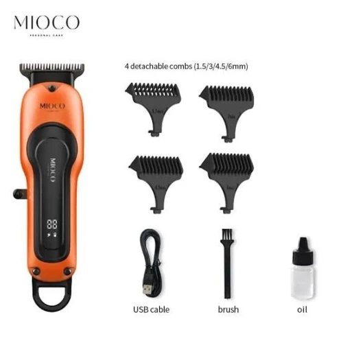 ماكينة حلاقة MIOCO RS9604  دقة وأناقة مع شاشة LCD
