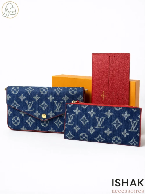 SAC FÉLICIE LOUIS VUITTON 3 pièces