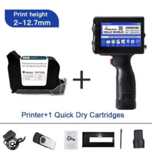 Promotion dateur jet d ancre +cartouche hp+valise