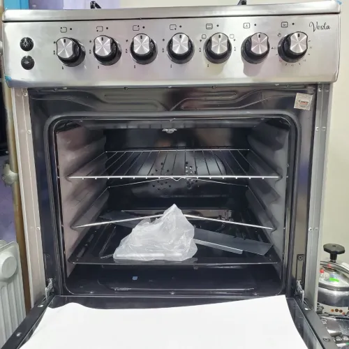 Cuisinière Contiglobal Vesta inox 60X60 VENTILÉE-Catalyseur -Briquet 