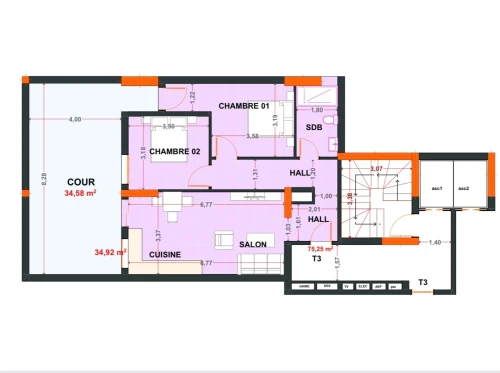 Vente Appartement F3 Oran Bir el djir