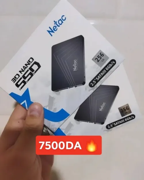 SSD NETAC SATAIII 256GB NEUF