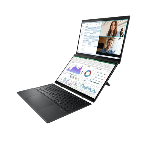 ASUS Zenbook DUO (UX8406), Intel Core Ultra 9-185H, 32GB LPDDR5X, 1TB SSD nVme, 14" 3K OLED