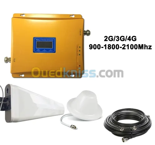 Amplificateur GSM Répéteur GOBOOST TriBand 2G/3G/4G
