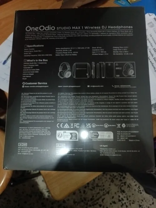 OneOdio studio max1
