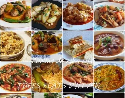 Tous les plats traditionnels et pains 