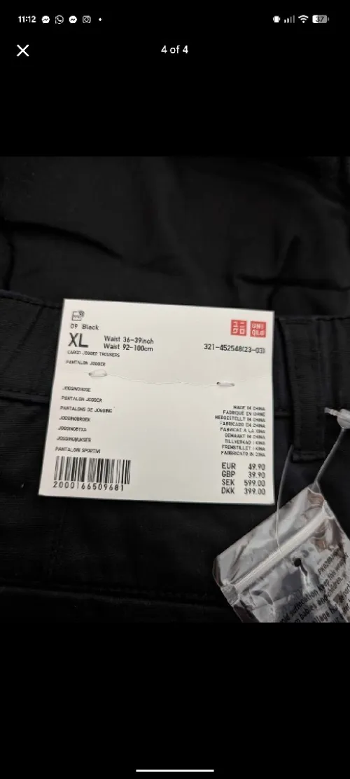 Pantalon Cargo UNIQLO